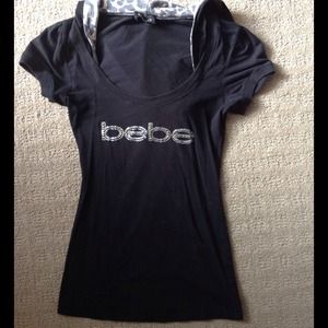 Bebe Top with Hoodie