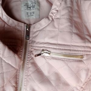 Zara Jackets & Coats - 🚫SOLD🌟HP🌟Quilted Pink Faux Leather Jacket Zara Jackets & Coats - 🚫SOLD🌟HP🌟Quilted Pink Faux Leather Jacket