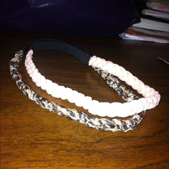 Cute set of braided headbands(: