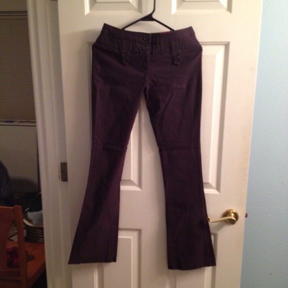 Brown dress pants
