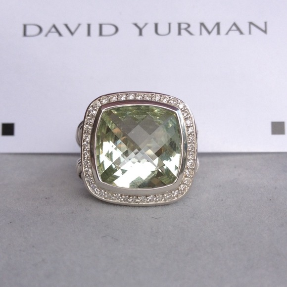 David Yurman Jewelry - Authentic David Yurmam Albion Prasiolite 14mm Ring David Yurman Jewelry - Authentic David Yurmam Albion Prasiolite 14mm Ring