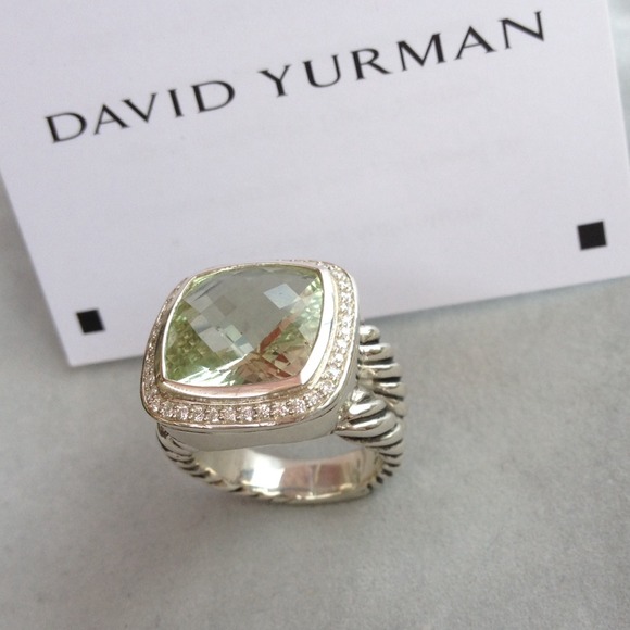 David Yurman Jewelry - Authentic David Yurmam Albion Prasiolite 14mm Ring David Yurman Jewelry - Authentic David Yurmam Albion Prasiolite 14mm Ring