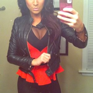 Leather "moto" Jacket 💋