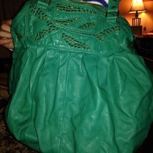 Turquoise large purse