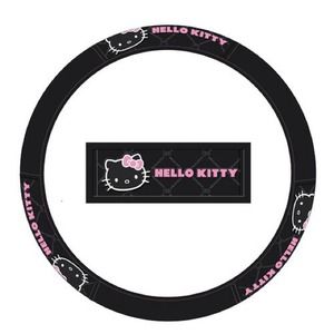 Hello kitty steering wheel cover