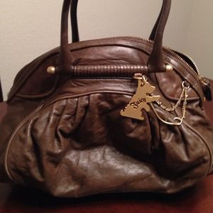 Chocolate Juicy Couture purse and wallet