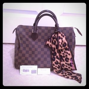 💜SOLD LOCALLY💜Authentic Damier Ebene Speedy 30