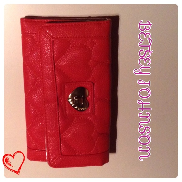 ⛔️SOLD⛔️💯%Auth New Betsey Johnson wallet
