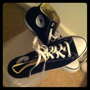 Black Hi Top Chuck Taylors