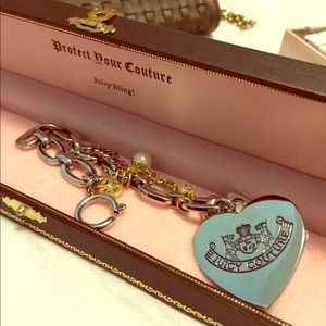 JuicyCouture "Let Them Eat Couture" Charm Bracelet