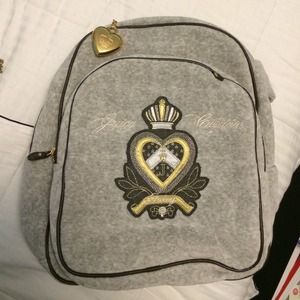 ❗️REDUCED❗️Juicy Couture Gray Bookbag