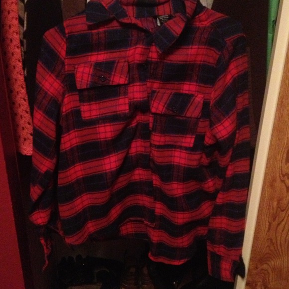 Plaid long sleeve