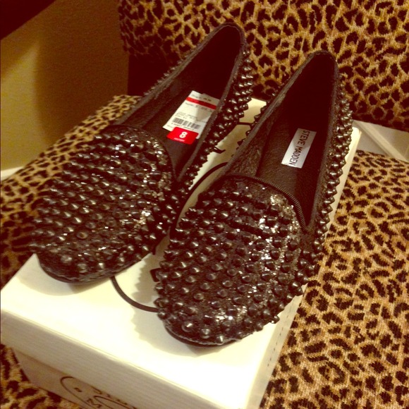 Studded loafers