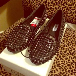 Studded loafers