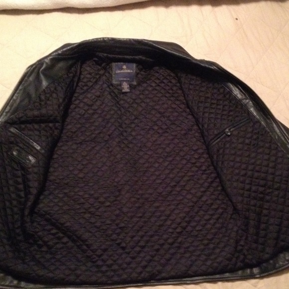 💥SOLD! Brooks Brothers Genuine Leather Jacket - Picture 3 of 4