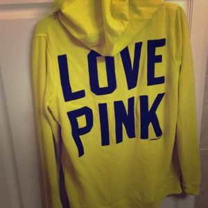 RESERVE Victoria's Secret oversized yellow hoodie
