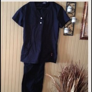 Koi Kathy Peterson scrubs