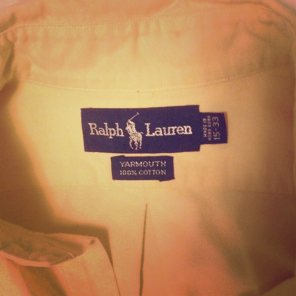 Men's Ralph Lauren long sleeve polo