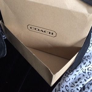 Well loved black coach back pack