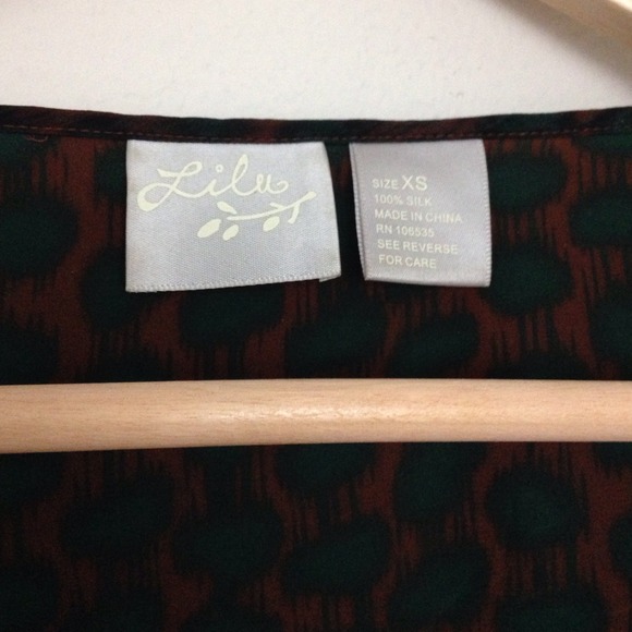 Anthropologie Lilu Blouse - Picture 3 of 4