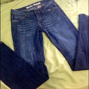 Buckle Denim straight legged jeans
