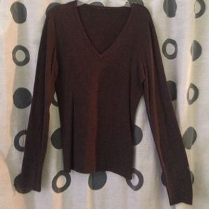 Brown sweater