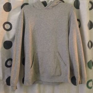 Plain grey hoodie