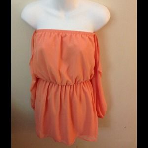 Coral tobi dress