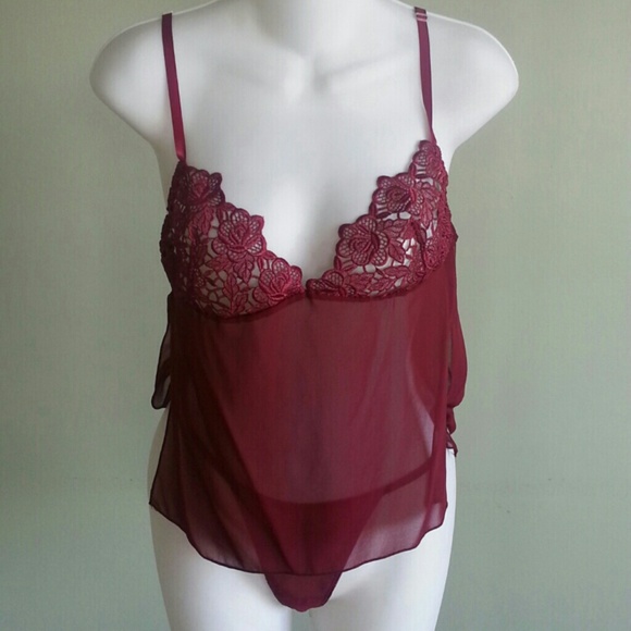 Camisole and G-string set