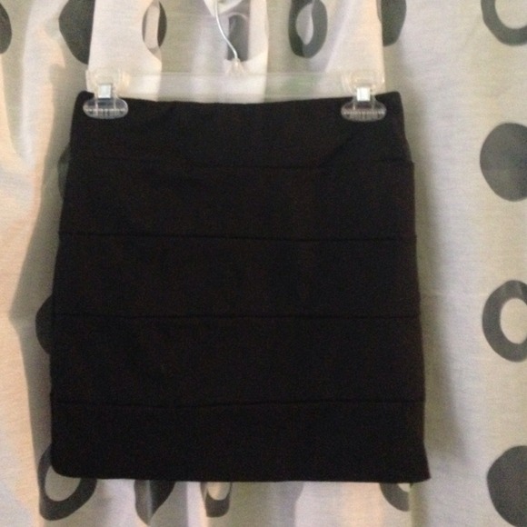 Black skirt