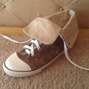 Authentic Coach Hi Tops