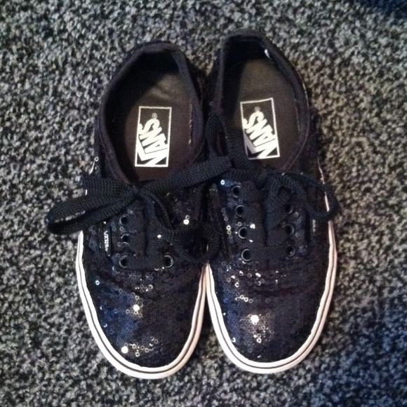 Sequined vans