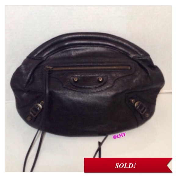 Balenciaga Clutches & Wallets - ❌SOLD❌Balenciaga Oval Clutch Bag