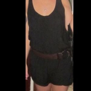 Black old navy romper