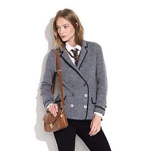 Madewell Wool Sweater Blazer Sx XXS