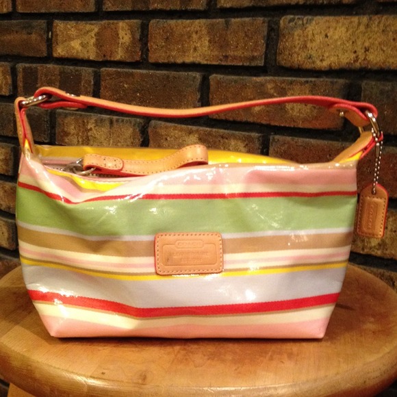 Authentic Coach multicolored mini bag - Picture 1 of 4