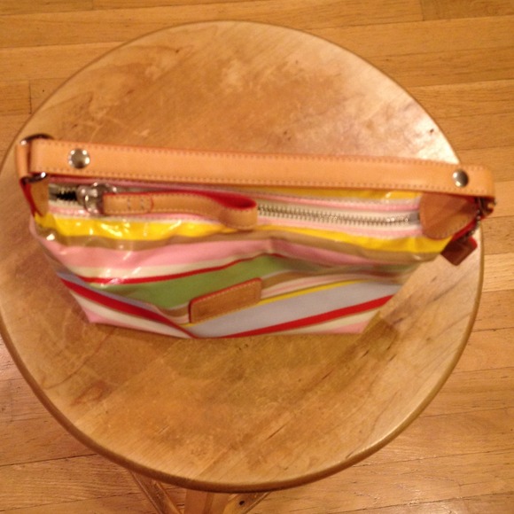 Authentic Coach multicolored mini bag - Picture 4 of 4