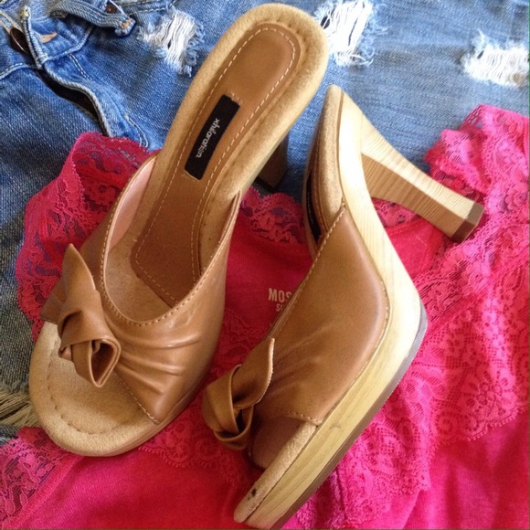 Wooden Heeled Sandals