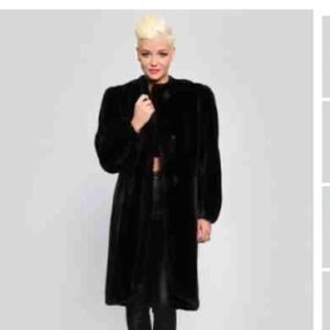 Vintage faux fur coat