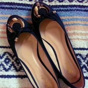 Black "Sailor Moon" Ballet Flats