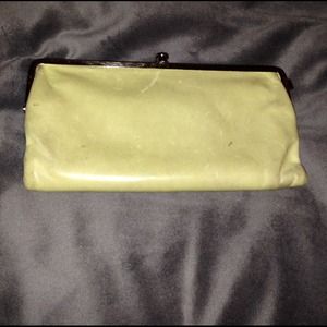 Mint green Hobo wallet