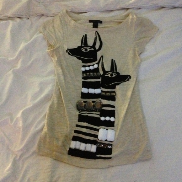 Jeweled T-Shirt from Mango.