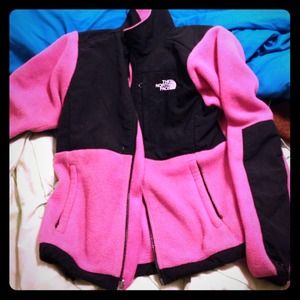 Pink small northface