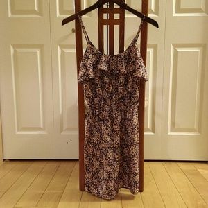 Pink and Purple Floral Dress