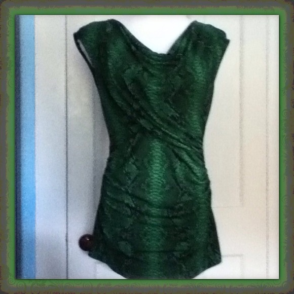 🚫SOLD🚫✨New Listing✨Python Print Top - Picture 2 of 3