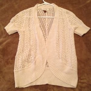 3/4 sleeve knit cardigan