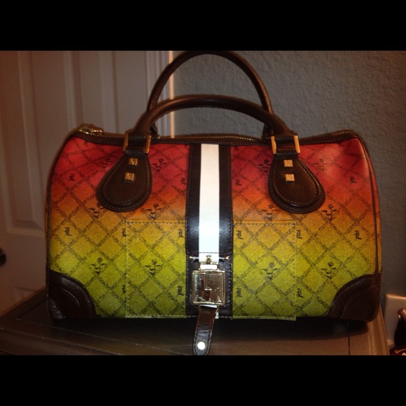 L.A.M.B. Rasta Ombré Satchel