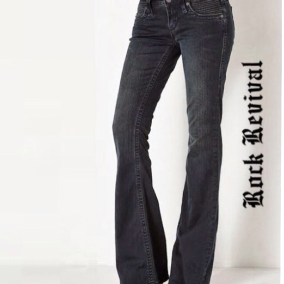 ROCK REVIVAL 'GIA' Flare size 28