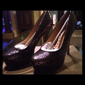Enzo Angiolini glitter pumps NEW