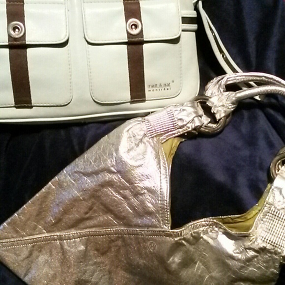 Two Matt and Nat vegan purses